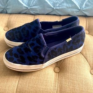 Kate Spade Navy leopard Keds